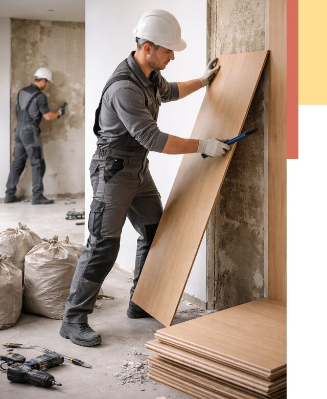 Демонтаж стеновых панелей в Арзамасе от 3801 руб. за м² быстро и недорого | ОТДЕЛОЧНИК-Рзм