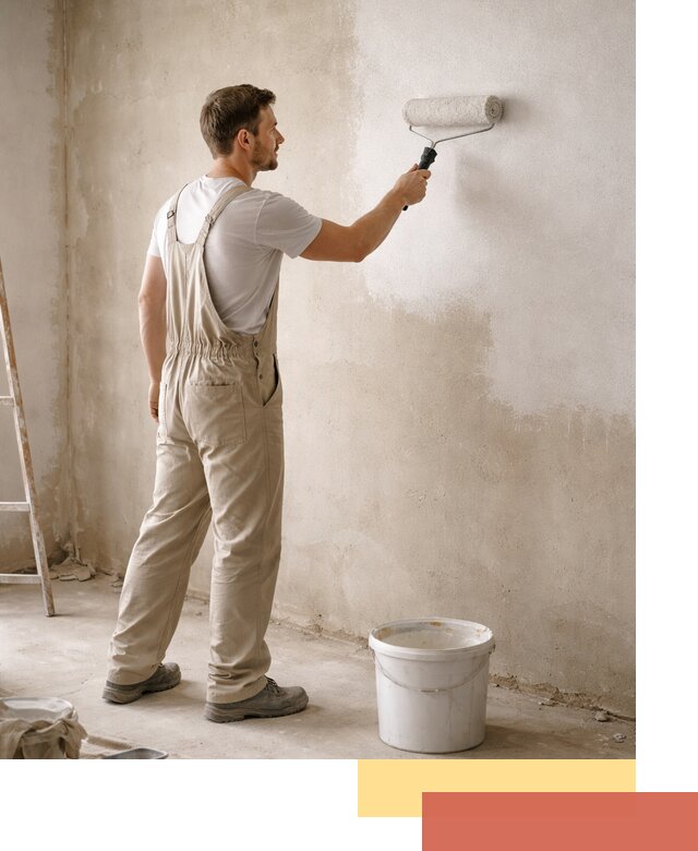 Грунтовка стен под отделку в Арзамасе профессиональным раствором