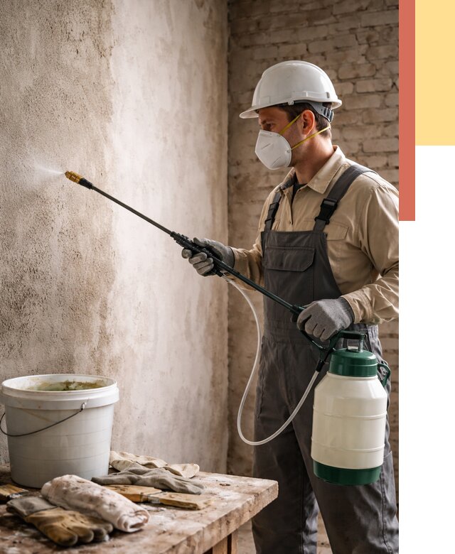 Антисептическая обработка стен в Арзамасе от 1303 руб. — быстро и недорого | ОТДЕЛОЧНИК-Рзм