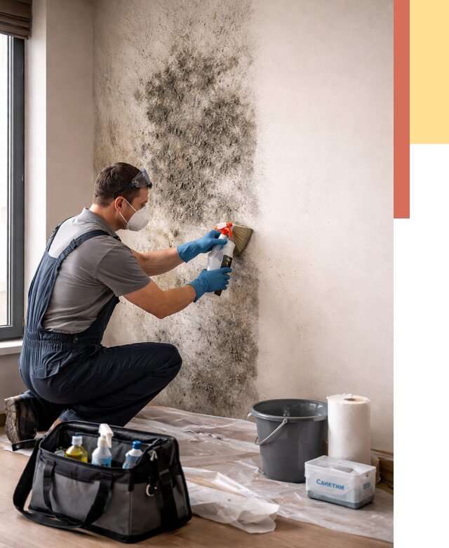 Удаление плесени со стен в Арзамасе от 2335 руб. — быстро и недорого | ОТДЕЛОЧНИК-Рзм