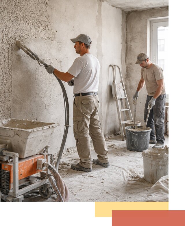 Машинная штукатурка стен в Арзамасе — быстро и качественно