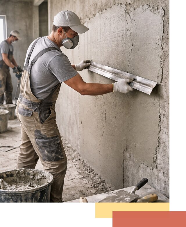 Штукатурка бетонных стен в Арзамасе качественно и долговечно