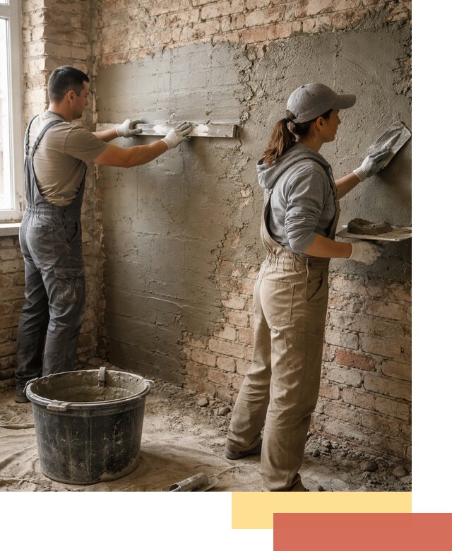 Штукатурка кирпичных стен в Арзамасе — качественно и надежно