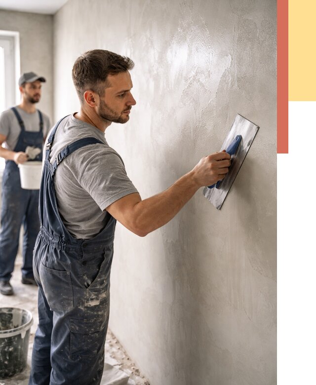 Глянцевание штукатурки стен в Арзамасе от 8146 руб. — услуги и затирка | ОТДЕЛОЧНИК-Рзм