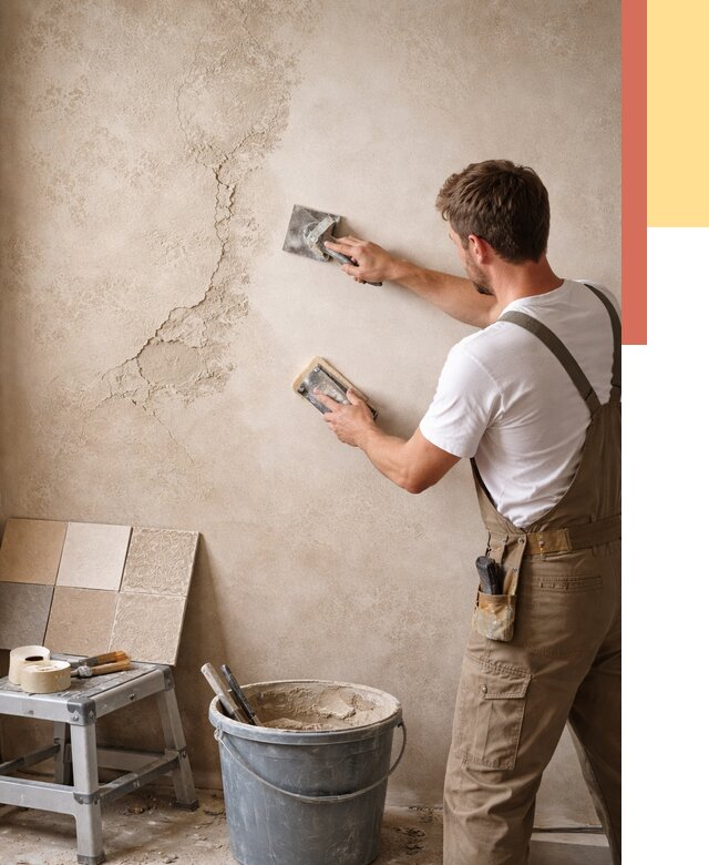 Ремонт декоративной штукатурки в Арзамасе от 4887 руб. под ключ | ОТДЕЛОЧНИК-Рзм