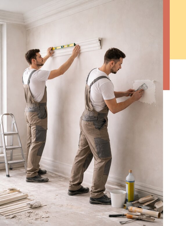 Монтаж лепнины на стены в Арзамасе от 4887 руб. — недорого, быстро | ОТДЕЛОЧНИК-Рзм