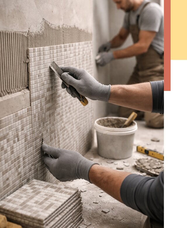 Облицовка стен мозаикой в Арзамасе от 3476 руб/м2 — укладка мозаики на стены | ОТДЕЛОЧНИК-Рзм