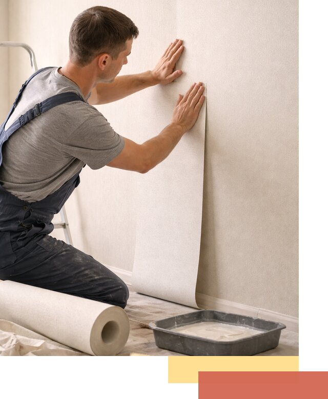 Поклейка флизелиновых обоев в Арзамасе качественно и быстро