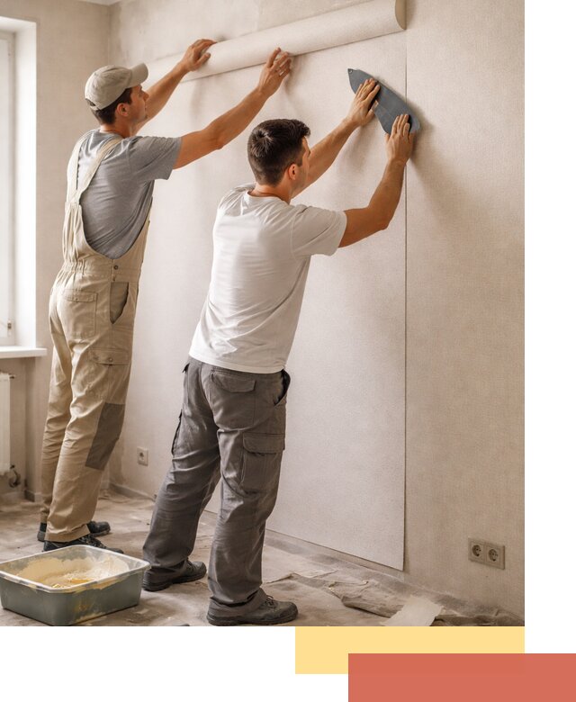 Поклейка виниловых обоев в Арзамасе профессионально и качественно