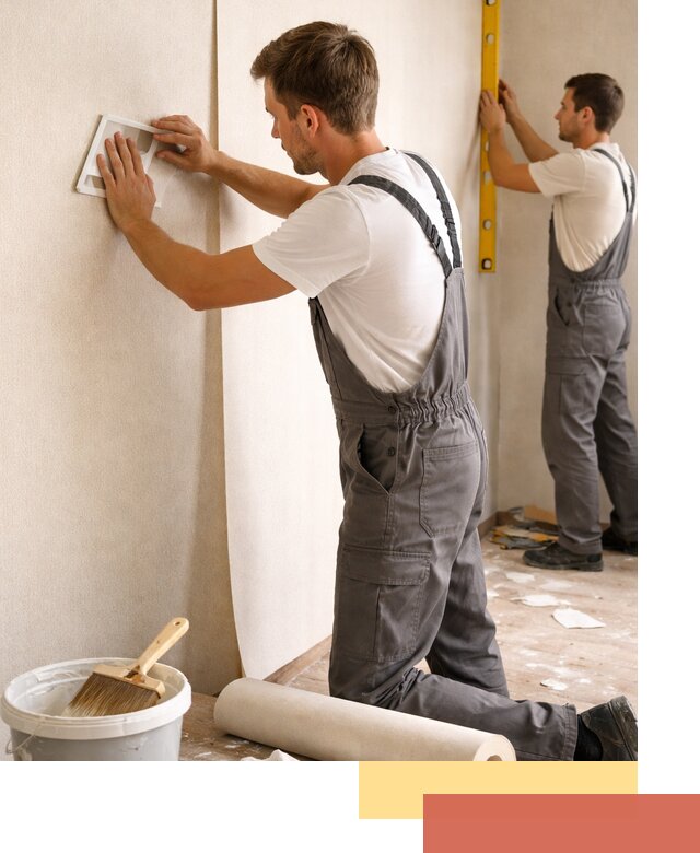 Поклейка бумажных обоев в Арзамасе качественно и недорого