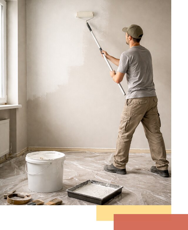 Покраска стен латексной краской в Арзамасе качественно и быстро