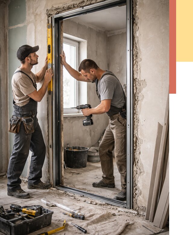 Закладка дверного проема в Арзамасе от 3801 руб. — быстро и недорого | ОТДЕЛОЧНИК-Рзм