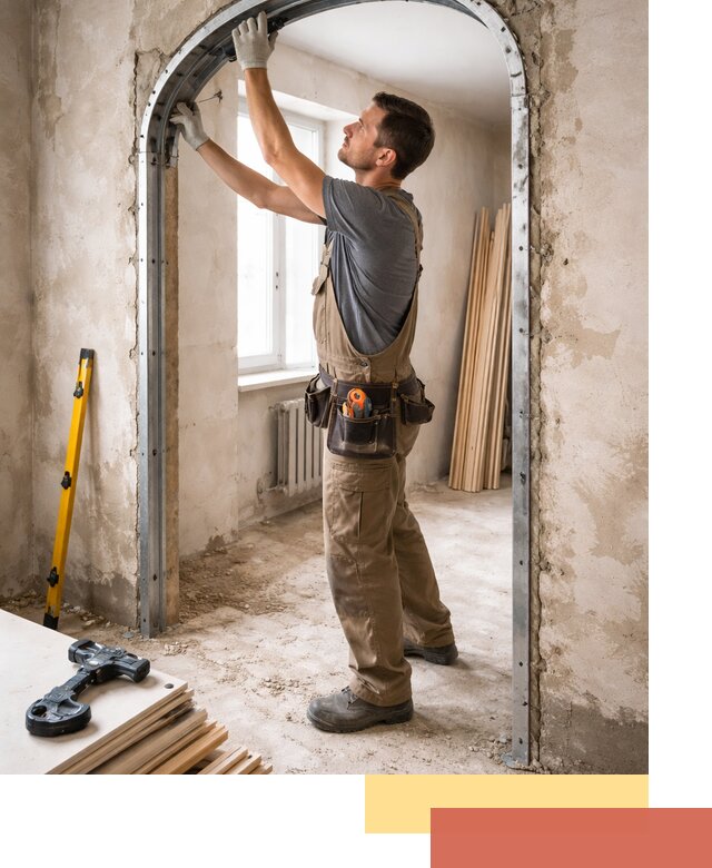 Устройство арочного проема в Арзамасе под ключ