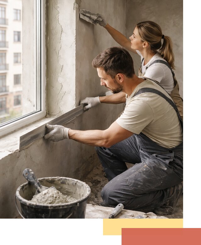 Штукатурка откосов дверей и окон профессионально в Арзамасе