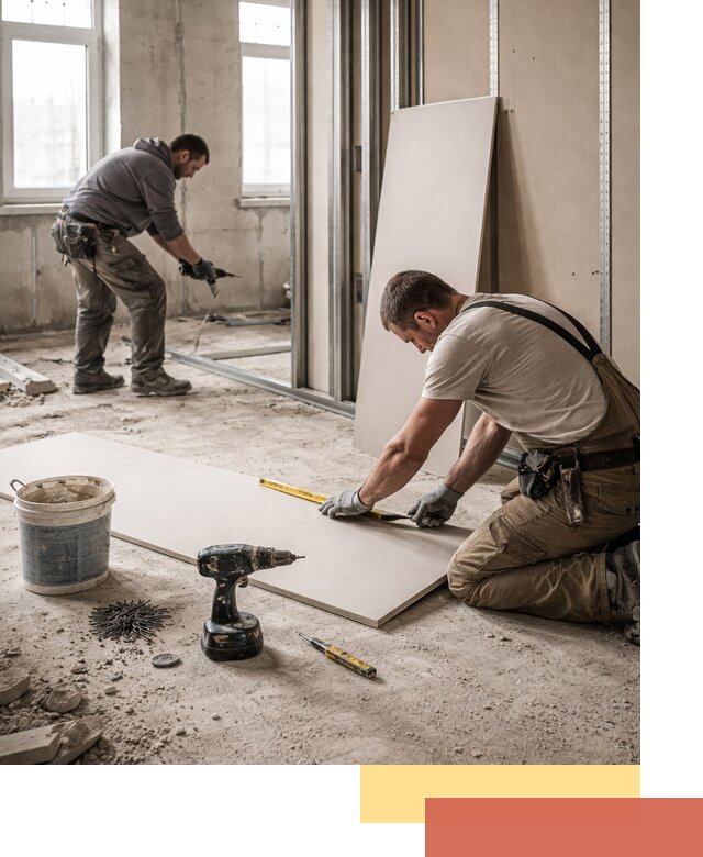 Кладка перегородок из ПГП под ключ в Арзамасе