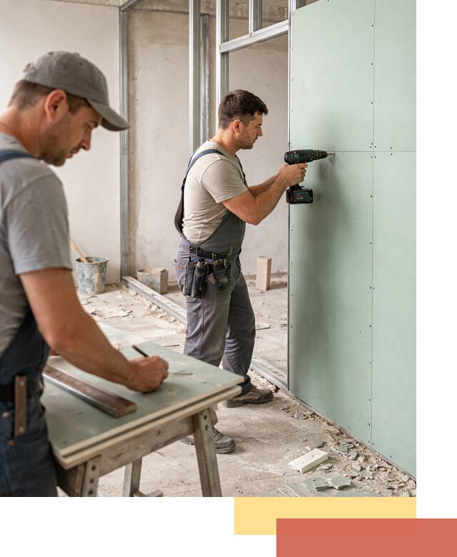 Перегородки из влагостойкого гипсокартона под ключ в Арзамасе