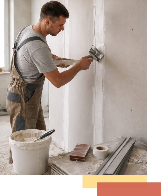 Шпаклевка перегородок из гипсокартона в Арзамасе качественно и быстро