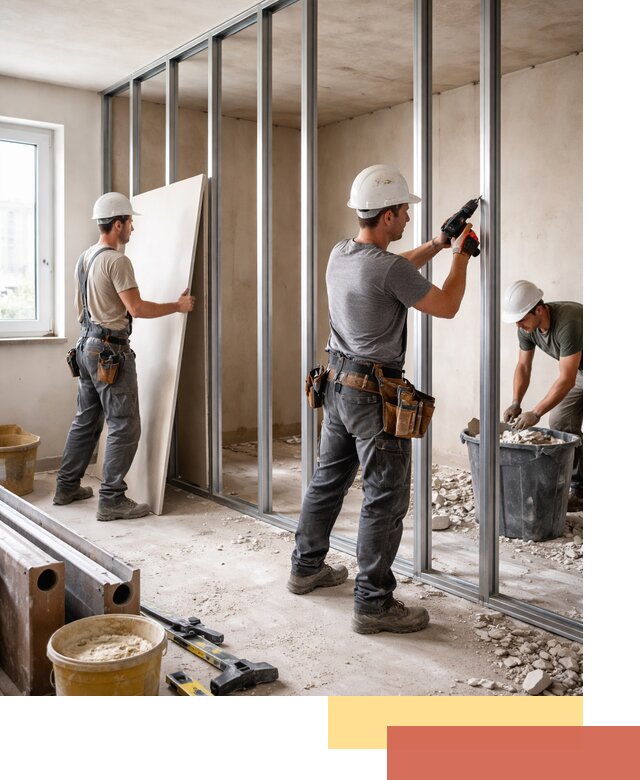 Перенос гипсокартонной перегородки в Арзамасе профессионально и быстро