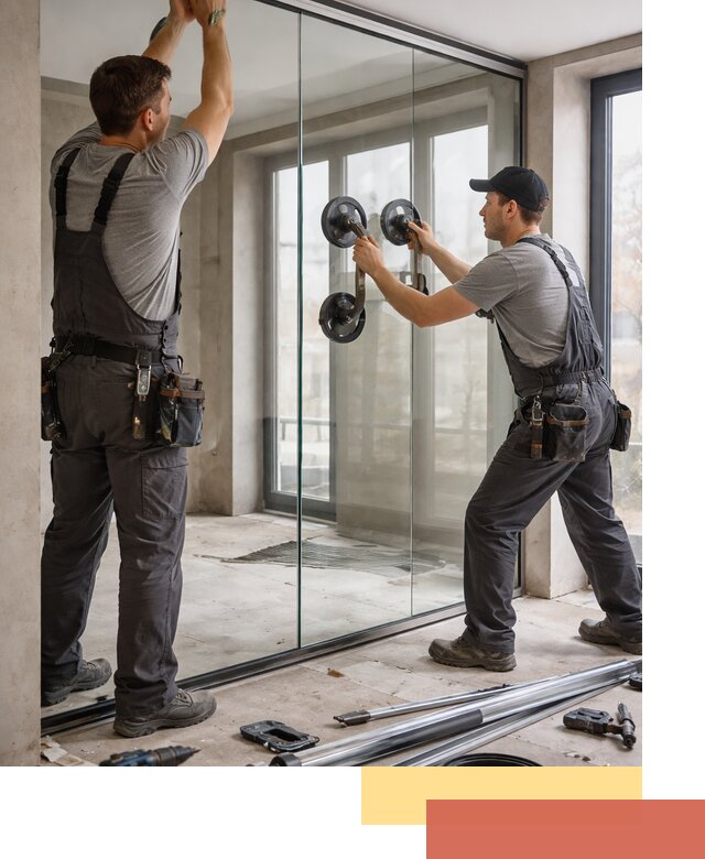 Цельностеклянные перегородки под ключ в Арзамасе