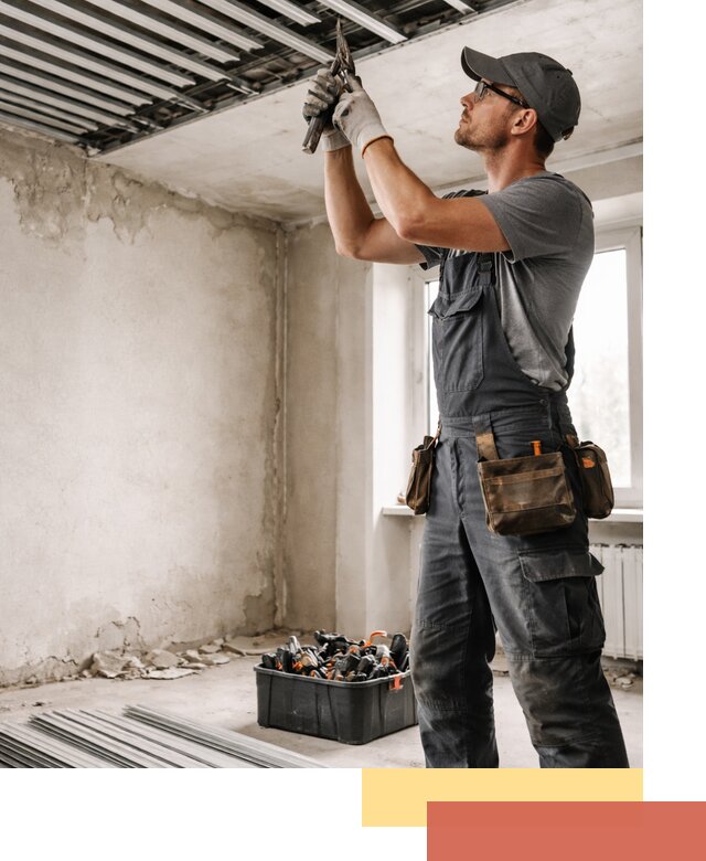 Демонтаж реечного потолка в Арзамасе быстро и аккуратно