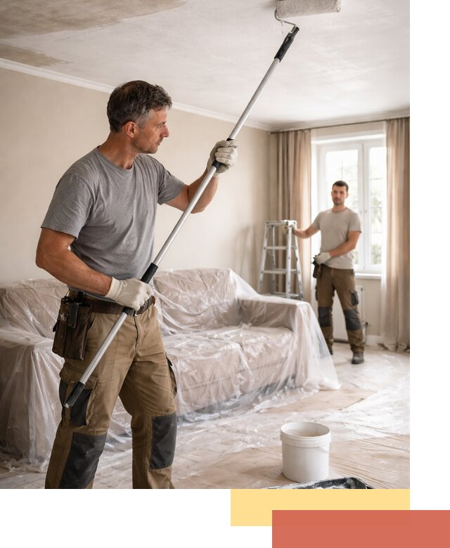 Грунтовка потолка в Арзамасе — подготовка под покраску и отделку