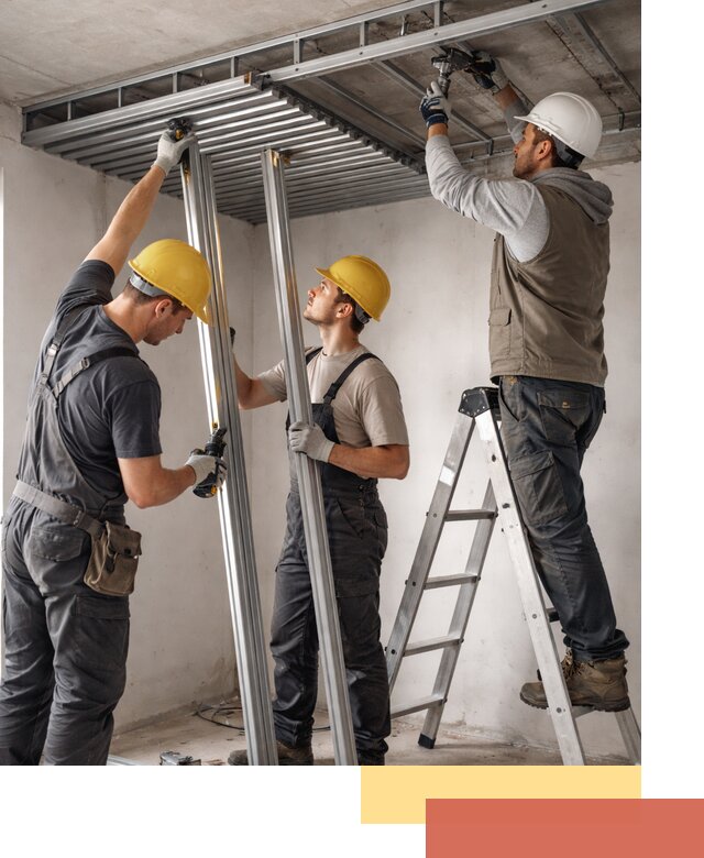 Монтаж реечного потолка под ключ в Арзамасе