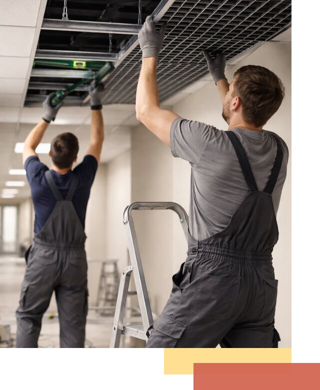 Монтаж потолка Грильято в Арзамасе: установка под ключ качественно