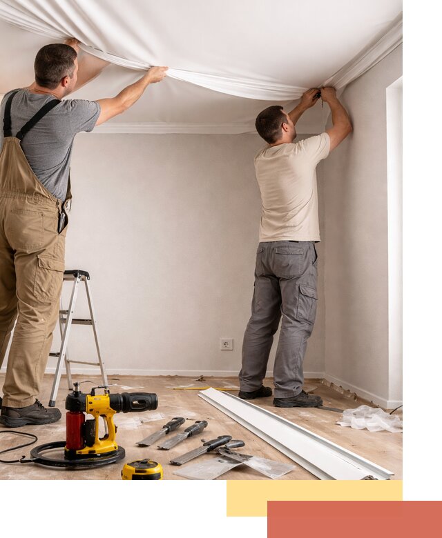 Монтаж ПВХ натяжного потолка в Арзамасе качественно и быстро