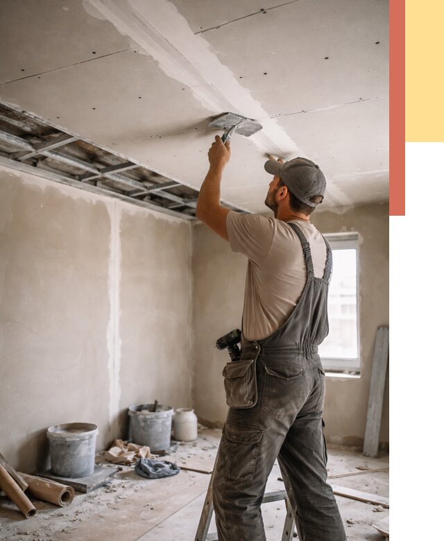 Ремонт потолка из гипсокартона в Арзамасе от 706 руб./м² — быстро и недорого | ОТДЕЛОЧНИК-Рзм