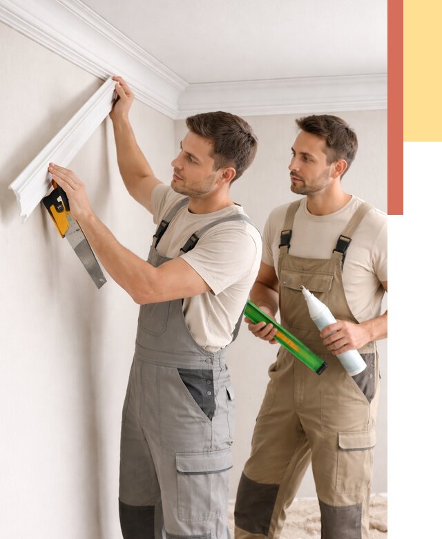 Монтаж потолочного плинтуса в Арзамасе от 2498 руб. — быстро и недорого | ОТДЕЛОЧНИК-Рзм